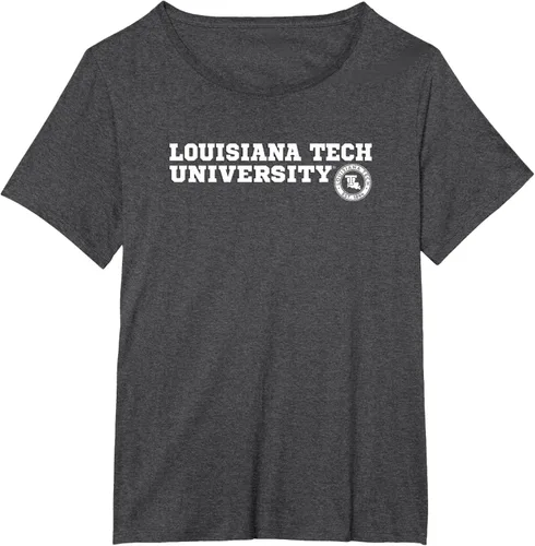 Vista 6 de Camiseta Louisiana Tech Bulldogs Block Text