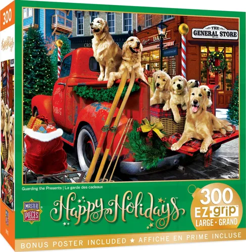 Vista 12 de MasterPieces Rompecabezas de Navidad EZ Grip de 300 piezas - Away in a Manger - 18 x 24 pulgadas