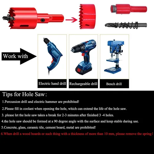 Vista 6 de TuTuYa 10 piezas de pasacables de escritorio, pasacables de escritorio de 1-3/8 pulgadas (35 mm) con sierra de agujero, ideal para cables de mesa