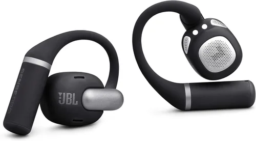 Vista 4 de JBL Sense Pro - Auriculares de oído abierto, sonido espacial, ajuste con gancho para la oreja, color negro