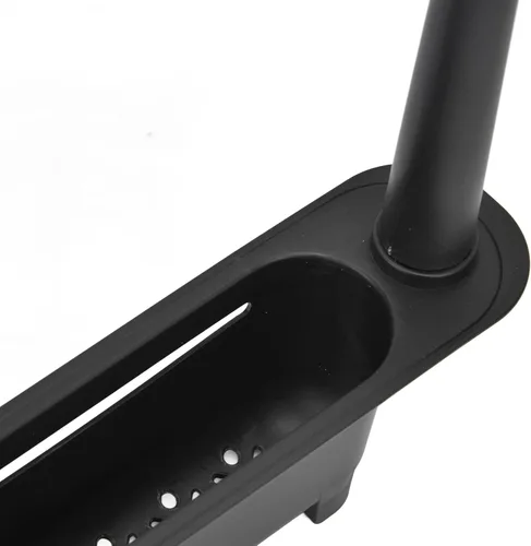 Vista 9 de Zerodis Estante telescópico de almacenamiento para fregadero, 2 en 1, cesta de drenaje expandible para fregadero debajo del fregadero, organizador