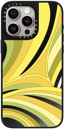 Vista 32 de CASETiFY Mirror - Funda para iPhone 15 Pro Max [reflectante, protección contra caídas de 4.9 pies/compatible con Magsafe] - Lindas impresiones