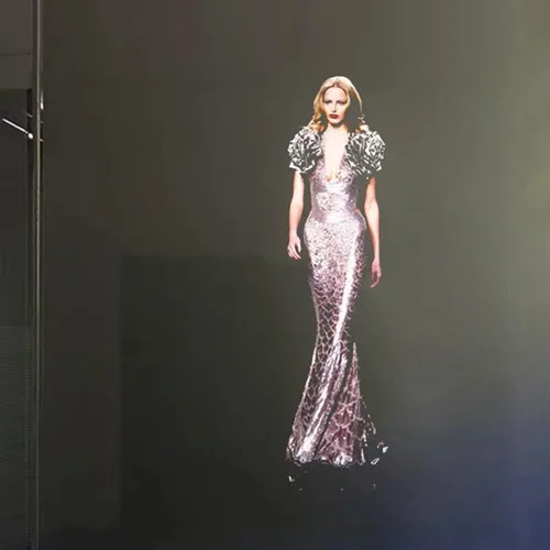 Vista 7 de Material de la pantalla de proyección trasera, película de vidrio holográfica autoadhesiva para presentación de conferencias de oficina, negro