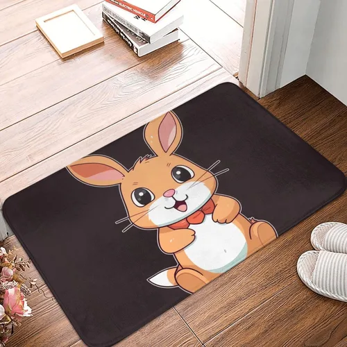 Vista 11 de Tapete para puerta delantera, tapete de bienvenida con estampado floral azul y blanco, absorbente, antideslizante, tapete de entrada suave, alfombra