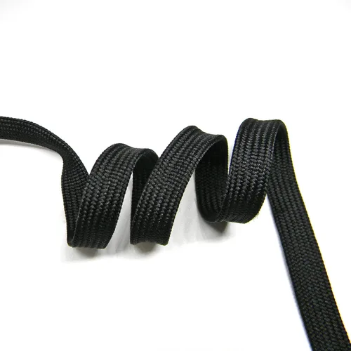 Vista 2 de (26 pies de algodón negro ito) Algodón/Seda/Cuero Sageo Sword tsuka Mango para Samurai Japonés Wakizashi Tanto Katana Sword