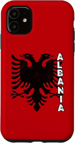 Vista 8 de iPhone 16 Albanian Flag Of Albania Double Eagle Flamuri Shqiperia Case