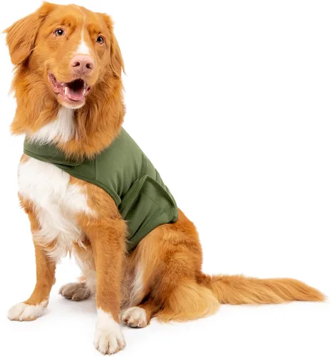 Vista 14 de Camisa Mellow Shirt para calmar la ansiedad de perros, Cypress