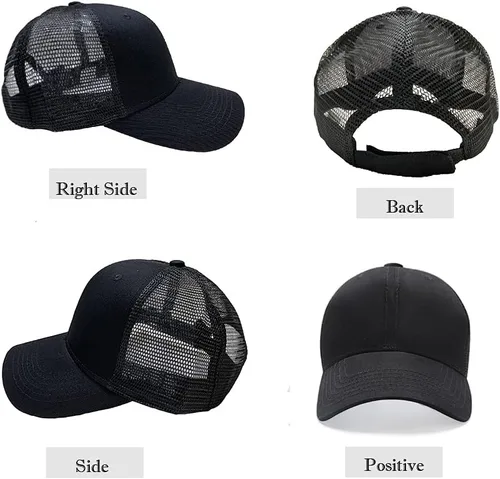 Vista 21 de Gorra de béisbol 100% algodón clásico deportivo casual gorra de golf Sunhat tamaño ajustable