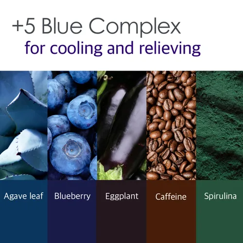 Vista 5 de Petitfee Agave Cooling Hydrogel Eye Mask 60ea (30 pares) – Parches de ojos calmantes rápidos con complejo energético azul, agave, arándano