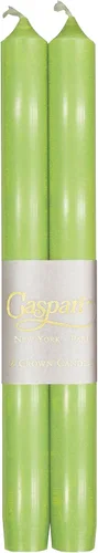 Vista 11 de Entertaining with Caspari velas, sin goteo, sin humo, sin perfume, 10 pulgadas, 2 unidades., Rojo