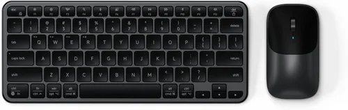 Vista 10 de Satechi Slim EX1 Teclado Inalámbrico, Teclado Compacto para Mac, Windows, Android, Conectividad Multi-Dispositivo 4-en-1 (3X Bluetooth + 2.4GHz)