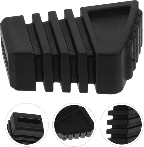 Vista 7 de 3pcs Drum Rack Foot Pads Black Rubber Feet for Cymbal Hi Hat Stands