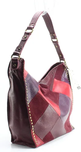 Vista 3 de The Sak Silverlake Bolso Hobo de piel con retazos en Cabernet (púrpura)