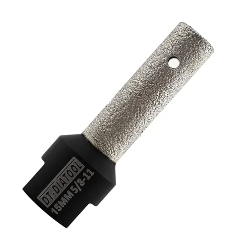 Vista 9 de DT-DIATOOL Broca de dedo de diamante con revestimiento de fresado para agrandar y pulir agujeros en azulejos de porcelana, cerámica, granito