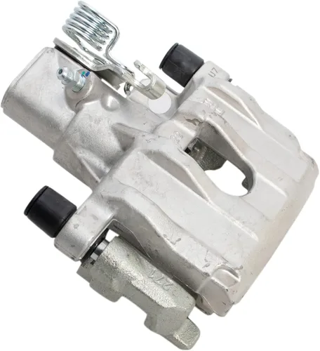 Vista 9 de TRQ Kit de pastillas de freno trasero y rotor, pinza de freno, kit químico, pastillas de freno, rotor de freno de cerámica premium recubierto G