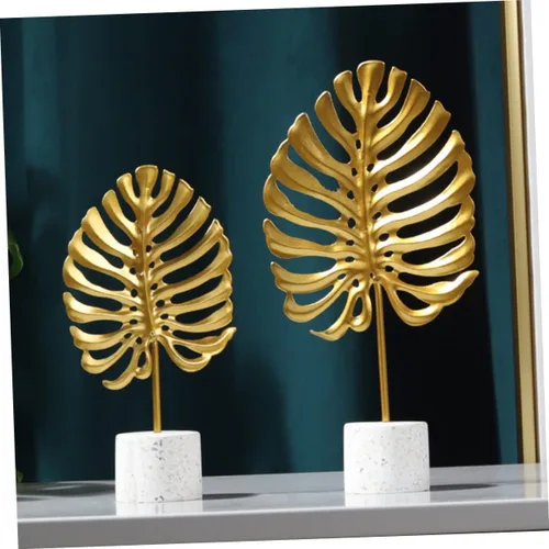 Vista 2 de Artibetter Escultura moderna decoración estantería objetos decorativos hierro artesanía artística decoración del hogar decoración del hogar Monstera