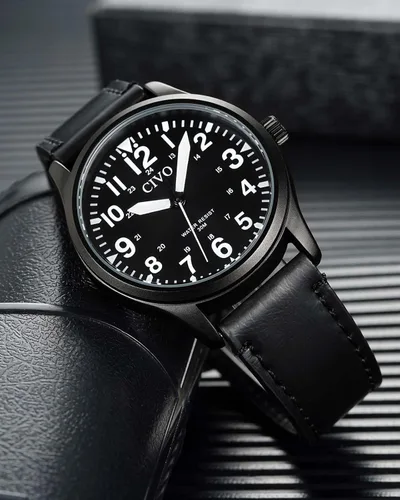 Vista 5 de CIVO Military Watch for Men Waterproof: Analog Mens Watches Classic- Field Wrist Watches for Man