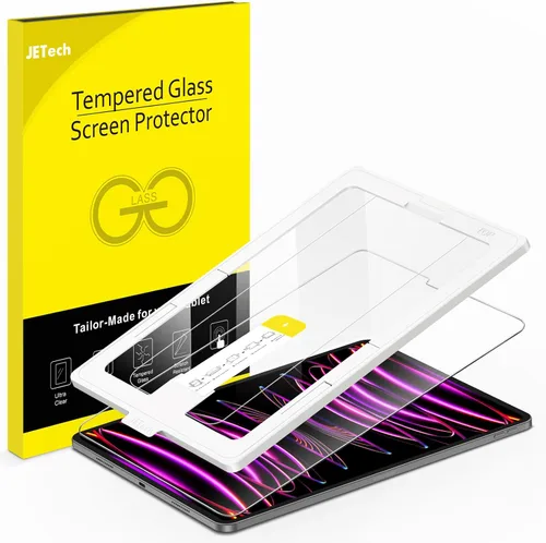 Vista 9 de JETech Protector de pantalla One Touch Install para iPad de 10.2 pulgadas (9ª/8ª/7ª generación, 2021/2020/2019), película de vidrio templado con kit
