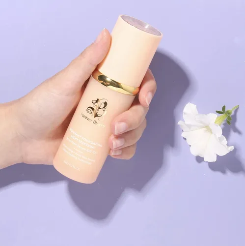 Vista 5 de Forever Bloom Biomimic - Base de maquillaje 4 en 1 que cambia de color SPF 50, luz Claro