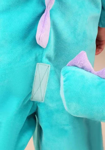 Vista 3 de Disfraz infantil de Cuddlesaur verde azulado
