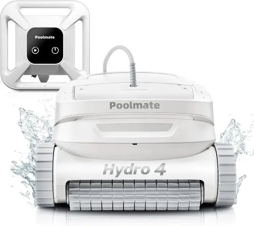Vista 10 de Chasing Hydro 4 - Aspiradora de piscina enterrada Robot de piscina con cable de 50 pies para limpieza de pisos, paredes y líneas de flotación