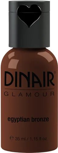 Vista 13 de Dinair Base de maquillaje con aerógrafo Marrón oscuro GLAMOUR: Natural, Cobertura ligera, Mate 1/4oz