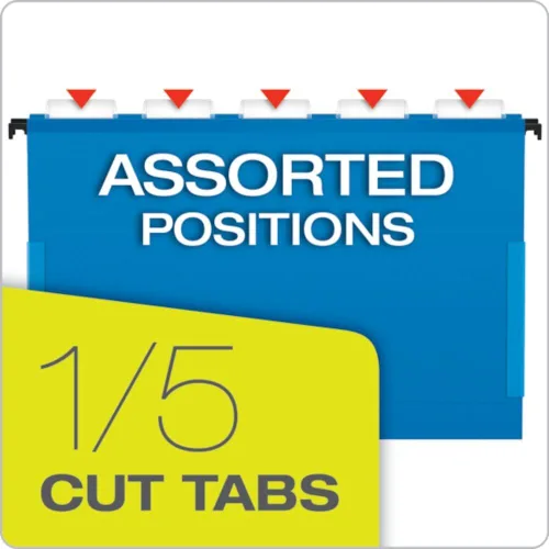 Vista 4 de Pendaflex Hanging Files, Blue (PFX59303), Legal