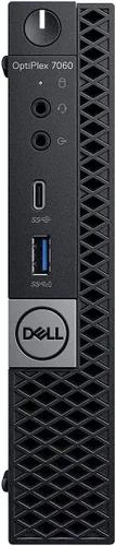 Vista 3 de Dell Optiplex 7060 Micro MFF Desktop PC Intel i7-8700T 6-Cores 2.40GHz 32GB DDR4 Nuevo 1TB M.2 NVMe SSD WiFi BT HDMI Nuevo Teclado y Ratón Windows