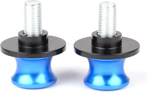 Vista 5 de Goldfire 2 piezas 10 mm M10 X1.25 Carretes de brazo oscilante CNC para motocicleta FZR 1000/600R/400 para Kawasaki Z750 /Z750S/ Z750R /ER-6F /ER-6N