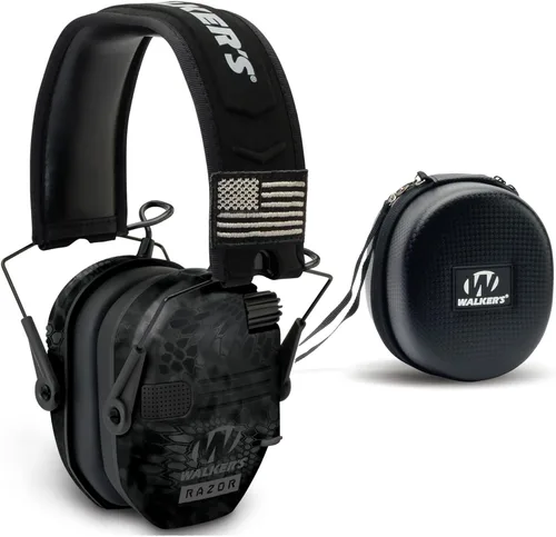 Vista 20 de Walker's Razor Slim - Protector auditivo electrónico para tiro (amplificación y supresión de sonido) con estuche protector
