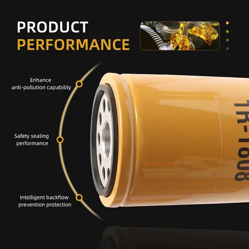 Vista 5 de 1R-1808 1R-0749 256-8753 Kit de filtros (juego de 3), filtro de combustible/filtro de aceite/separador de agua para motor Caterpillar Cat