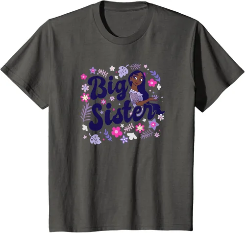 Vista 39 de Disney Encanto Isabela Madrigal Big Sister - Camiseta floral, gris, S Asfalto