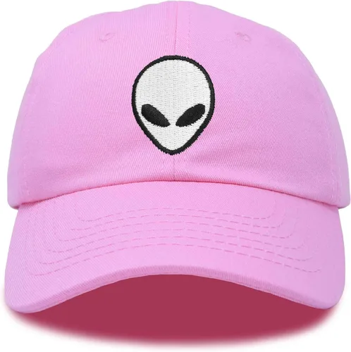 Vista 20 de DALIX Gorra de béisbol Alien Head para hombre y mujer Beige
