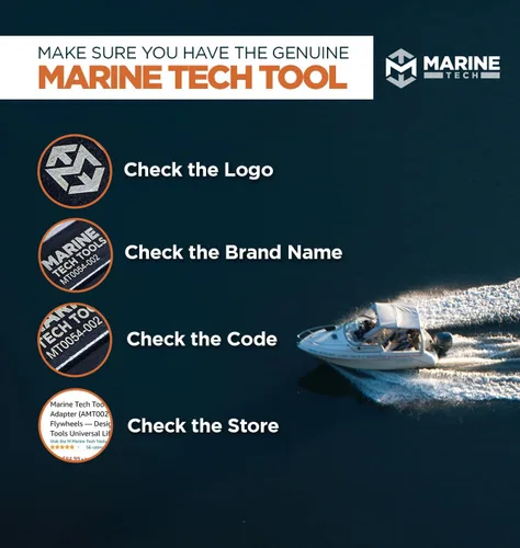 Vista 4 de Marine Tech Tools - Extractor de eje de apoyo y rodamientos, extractor de eje de hélice, herramienta de extracción de rodamientos Yamaha, se adapta