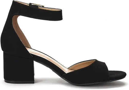 Vista 3 de DREAM PAIRS - Sandalias de tacón grueso y bajo para mujer