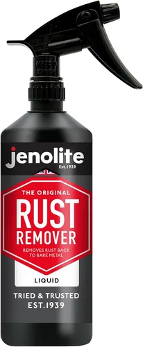 Vista 11 de JENOLITE Removedor de Óxido Original para Metal - Líquido de Acción Rápida - Fuerza Industrial, Elimina el Óxido hasta el Metal Desnudo - 500ml
