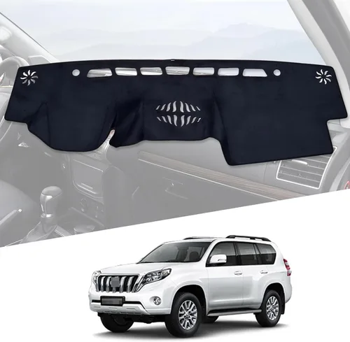 Vista 4 de LEFEDA Para Toyota Land Cruiser Prado J150 Series GX GXL 2013-2020, tapete para salpicadero, tapete para salpicadero, alfombrilla