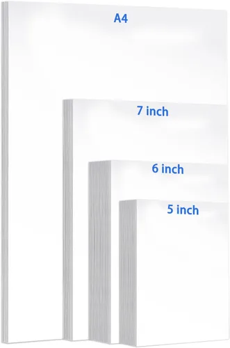 Vista 8 de 100 hojas de papel fotográfico brillante de 200 GSM, papel de impresora fotográfica de calidad de tinte y tinta, hojas de impresión de imágenes
