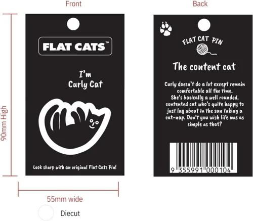 Vista 12 de FCFD Black Cat Enamel Pins Best Cat Brooch and Lapel pins for men and women Black Cat Pins