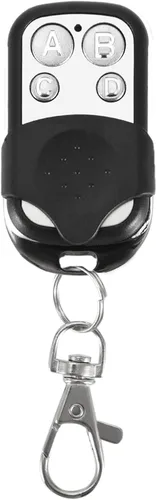 Vista 3 de Control remoto inalámbrico universal de 4 piezas, clon remoto de frecuencia fija de 433.92 Mhz con sistema de control remoto de 4 canales antirrobo