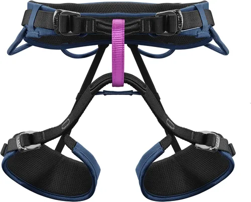 Vista 12 de KAILAS B4 Arnés de escalada en roca para hombre, arnés de techo, cinturón de seguridad, equipo de escalada ajustable, alpinismo, ligero Naranja