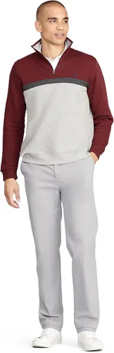 Vista 3 de IZOD Advantage Performance - Sudadera de forro polar con cremallera de un cuarto para hombre