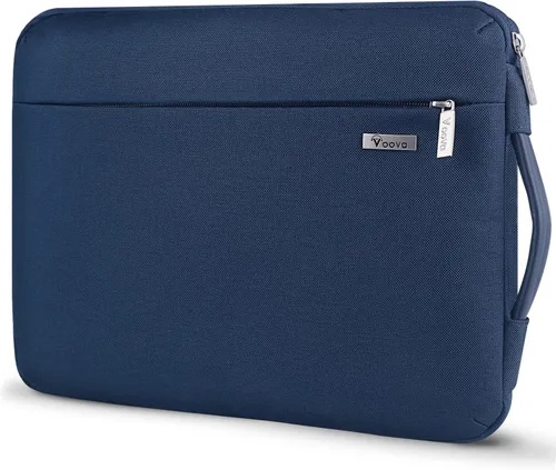 Vista 12 de Voova Funda para laptop de 13 pulgadas con asa, protección de 360°, impermeable, delgada, compatible con MacBook Air 13 M1/M2/M3/M4 2020-2024