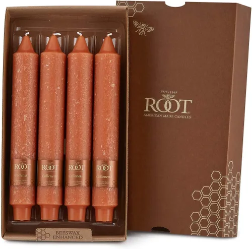 Vista 11 de Root Candles 59572 Timberline Collenette - Velas de cena sin perfume de 5 pulgadas, 8 unidades, oliva oscuro