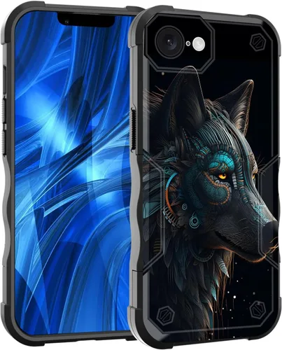 Vista 93 de Funda para iPhone Air, [doble capa] [protección contra caídas de grado militar de 10 pies] Funda resistente a prueba de golpes para iPhone Air