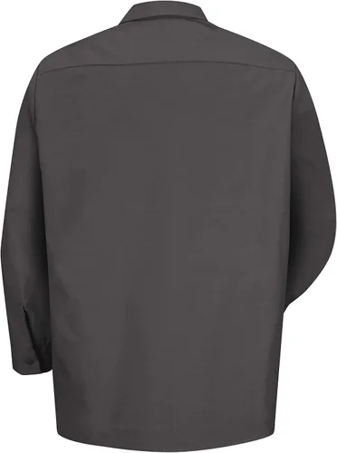 Vista 2 de Red Kap - Camisa de trabajo industrial de manga larga para hombre