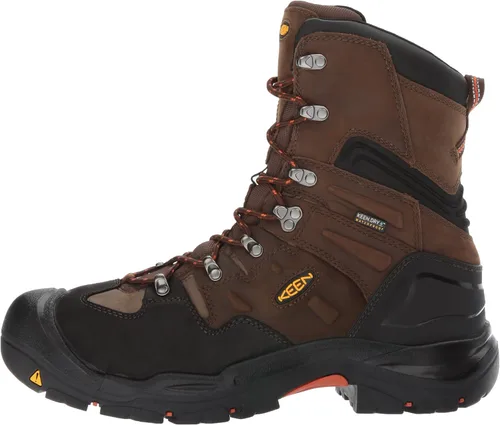 Vista 8 de KEEN Utility Coburg - Zapatos de trabajo impermeables con punta de acero de 8 pulgadas