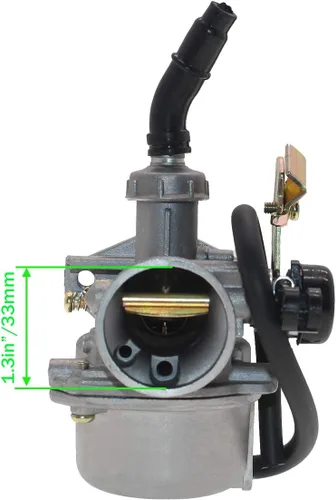 Vista 2 de Carburador PZ19 Compatible con TaoTao Chino 125cc 110cc 90cc 70cc 50cc de 4 Tiempos para ATV Go Kart Pit Dirt Bike Quad Ensamblaje Carburador PZ19