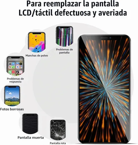 Vista 4 de para iPhone X pantalla LCD reemplazo 5.8 pulgadas