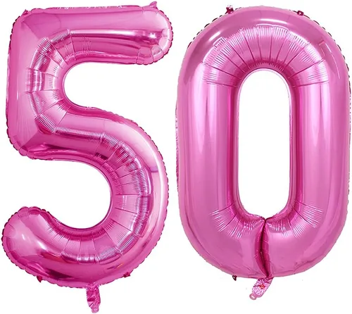 Vista 311 de Goer, conjunto de globos de papel aluminio para decoraciones de cumpleaños, globos de las letras de feliz cumpleaños y de números Oro